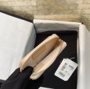 1:1 Replica Chanel CO-CO Card Holder 12cm/4.7in Gold Hardware For Women Beige