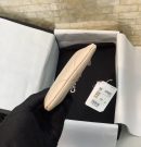 1:1 Replica Chanel CO-CO Card Holder 12cm/4.7in Gold Hardware For Women Beige