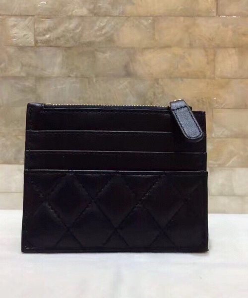1:1 Replica Chanel CO-CO Chanel 19 Pouch 11.5cm/4.5in Gold Hardware For Women Black