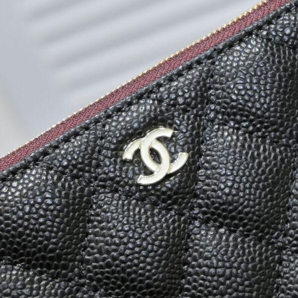 Chanel CO-CO Classic Pouch 27cm/10.6in Gold Toned Hardware For Women Black A82545 Y04059 C3906