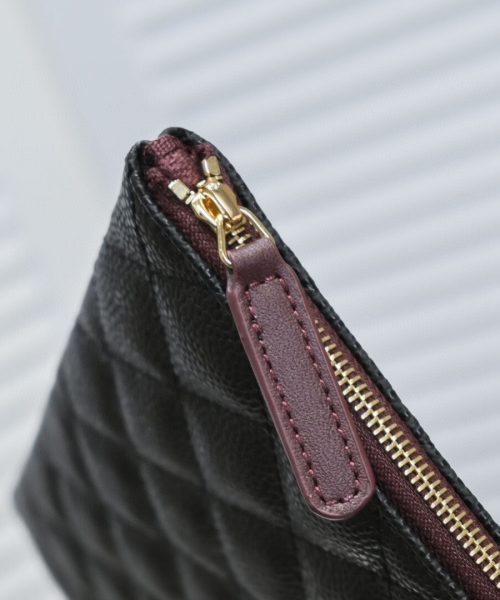 1:1 Replica Chanel CO-CO Classic Pouch 27cm/10.6in Gold Toned Hardware For Women Black A82545 Y04059 C3906