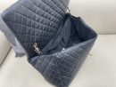 [REP 1:1] Chanel CoCo Luggage Gold Toned Hardware 46cm Black For Women