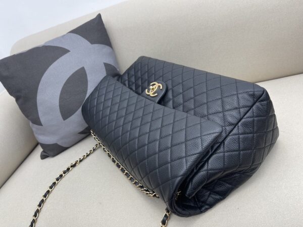 [REP 1:1] Chanel CoCo Luggage Gold Toned Hardware 46cm Black For Women