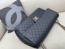 [REP 1:1] Chanel CoCo Luggage Gold Toned Hardware 46cm Black For Women