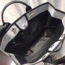 [REP 1:1] Chanel Deauville Tote Canvas Bag Light Grey For Women, Women's Handbags, Shoulder Bags 15in/38cm A66941
