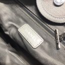 [REP 1:1] Chanel Deauville Tote Tweed Canvas Bag Fall/Winter Collection, Light Grey/White For Women 15in/38cm