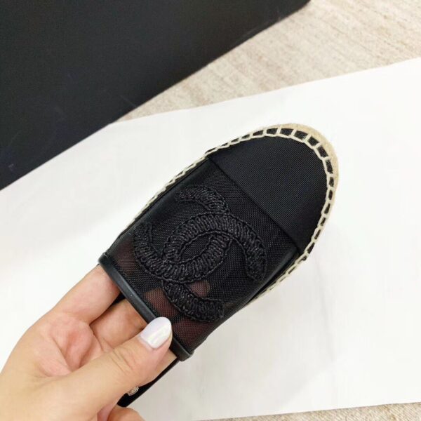 Chanel Espadrilles Black For Women, Women's Shoes G29762
