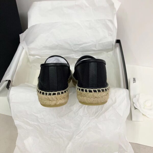 Chanel Espadrilles Black For Women, Women's Shoes G29762