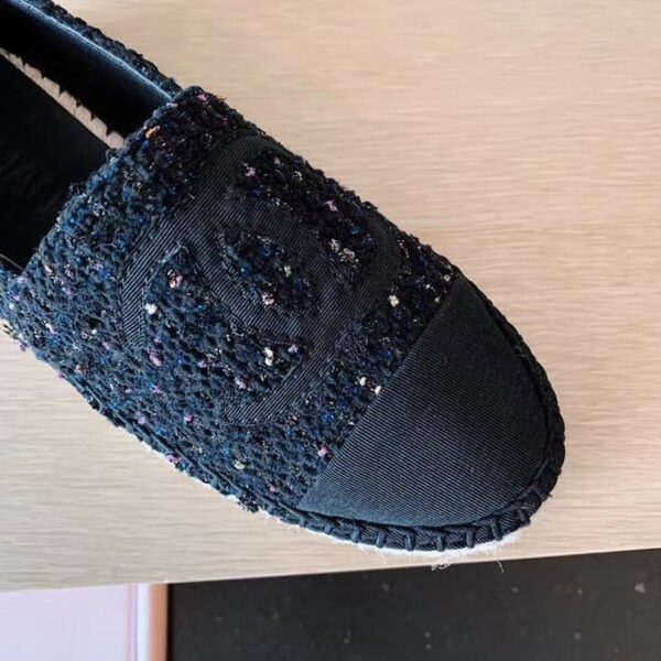 Chanel Espadrilles Black For Women, Women's Shoes G29762
