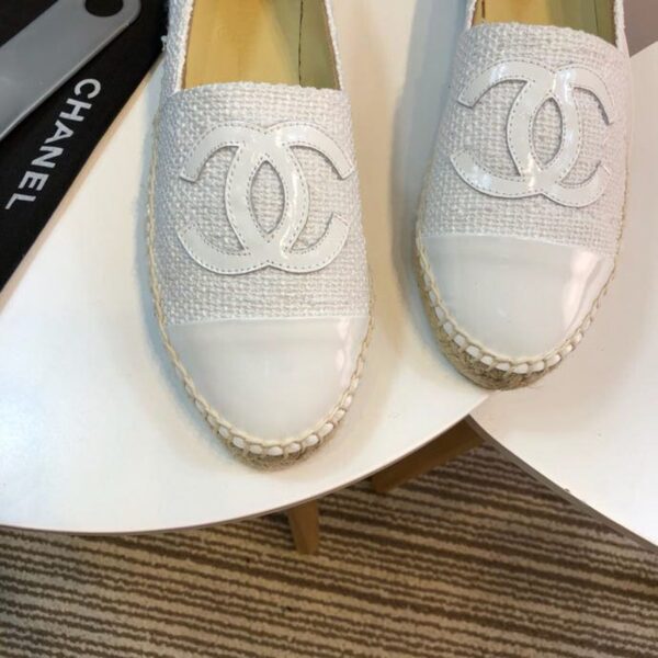 Chanel Espadrilles White For Women, Women's Shoes G29762