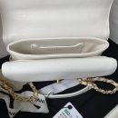 [REP 1:1] Chanel Flap Bag Black/Pink/White For Women 20cm / 7.9in