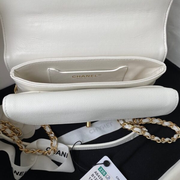 [REP 1:1] Chanel Flap Bag Black/Pink/White For Women 20cm / 7.9in