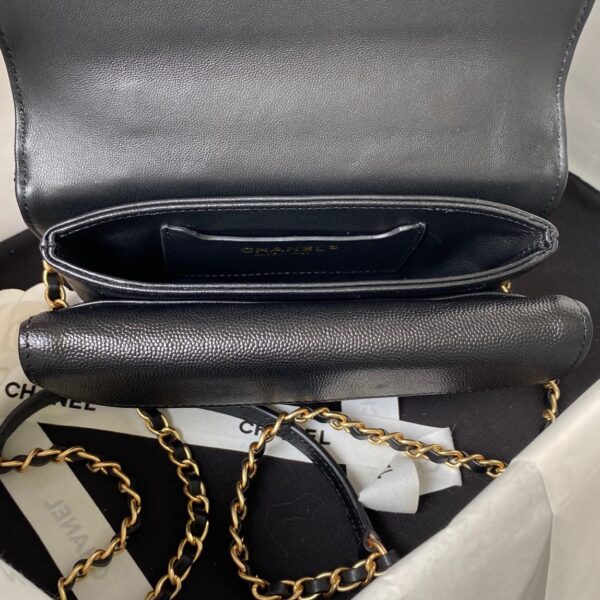[REP 1:1] Chanel Flap Bag Black/Pink/White For Women 20cm / 7.9in