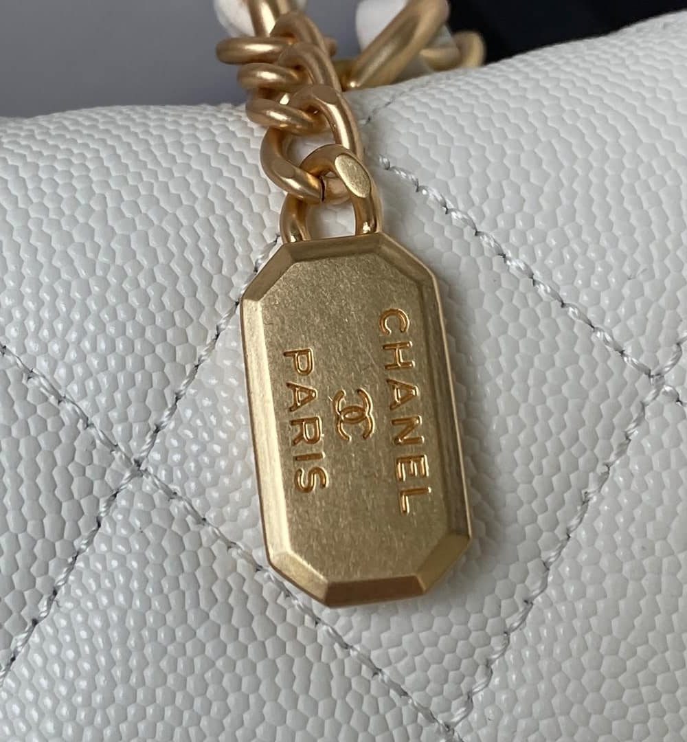 [REP 1:1] Chanel Flap Bag Black/Pink/White For Women 20cm / 7.9in