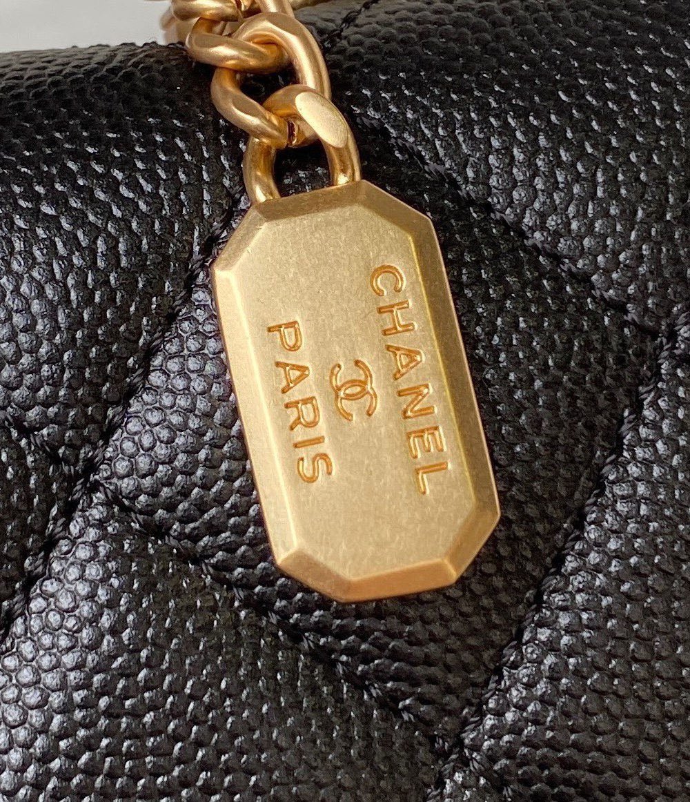 [REP 1:1] Chanel Flap Bag Black/Pink/White For Women 20cm / 7.9in