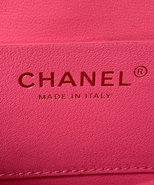 [REP 1:1] Chanel Flap Bag Black/Pink/White For Women 20cm / 7.9in