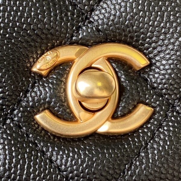 [REP 1:1] Chanel Flap Bag Black/Pink/White For Women 20cm / 7.9in