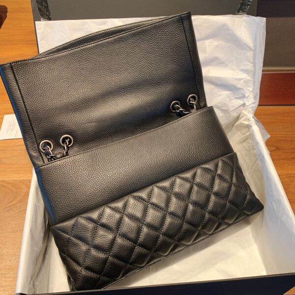 [REP 1:1] Chanel Flap Bag With Top Handle Black Bag For Women 32cm/12.5in
