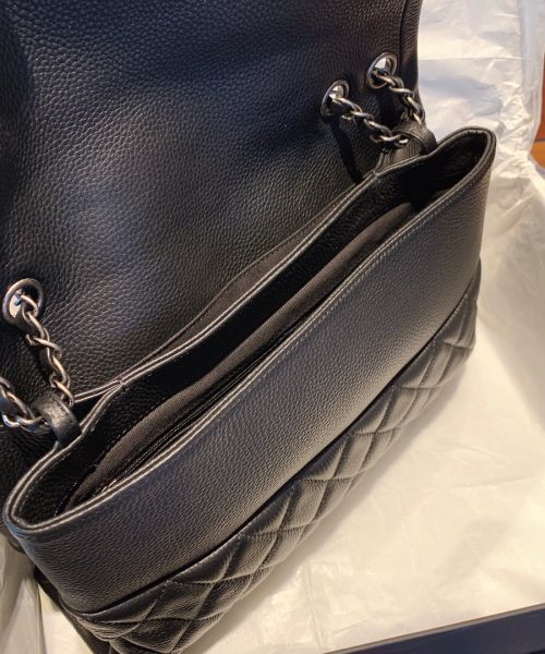 [REP 1:1] Chanel Flap Bag With Top Handle Black Bag For Women 32cm/12.5in