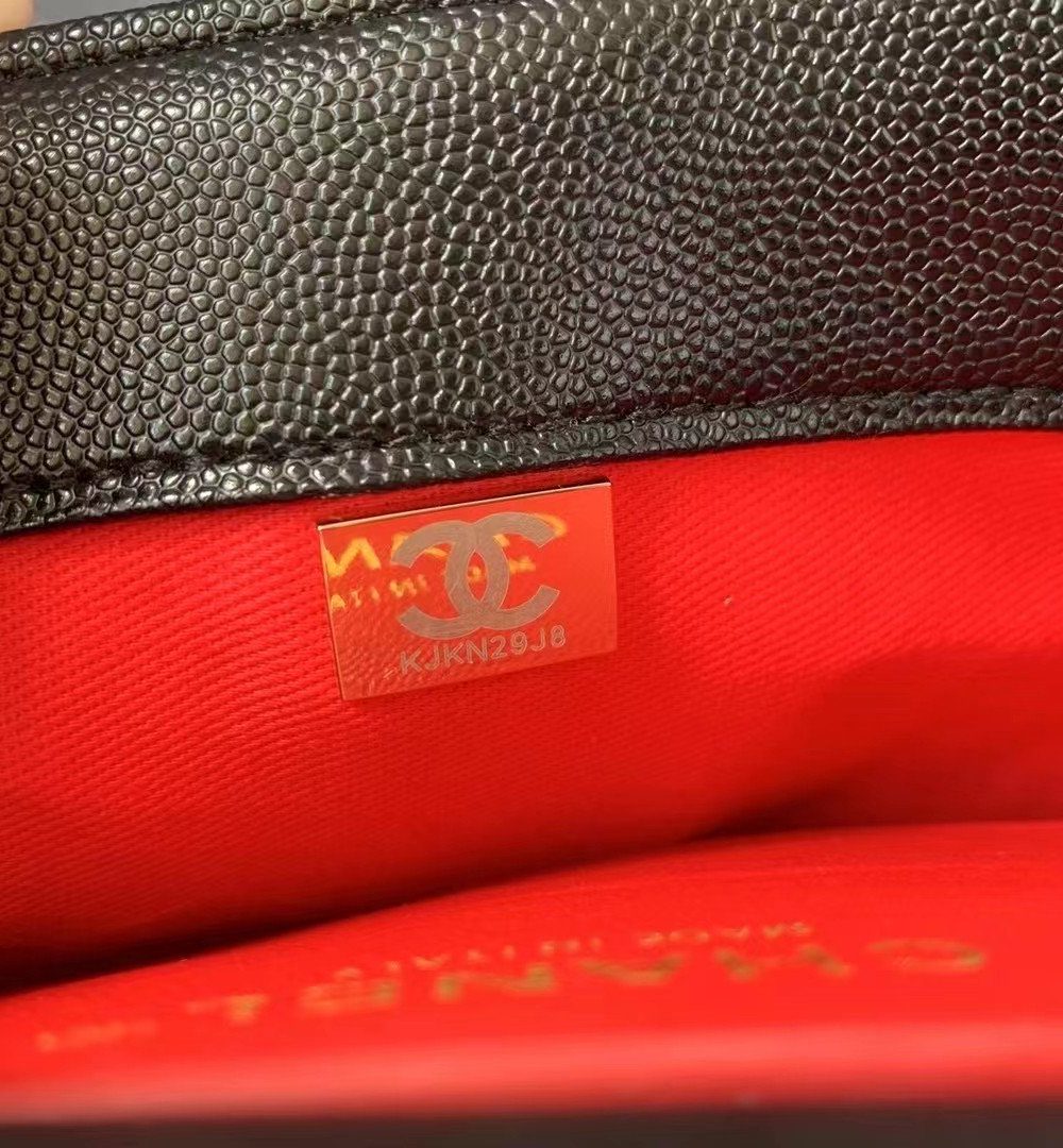 [REP 1:1] Chanel Flapbag With Chain Black For Women, Women's Bags 8.3in/21cm