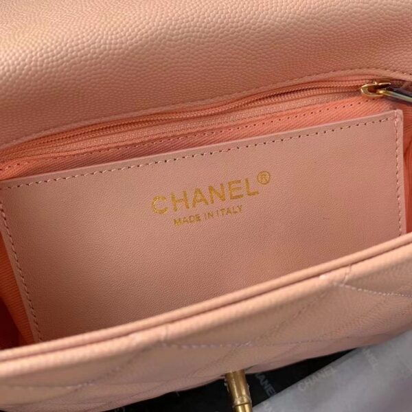 [REP 1:1] Chanel Flapbag With Chain Light Pink For Women, Women's Bags 8.3in/21cm