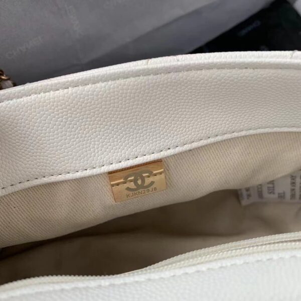 [REP 1:1] Chanel Flapbag With Chain White For Women, Women's Bags 8.3in/21cm