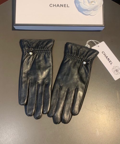 Chanel Gloves In Black