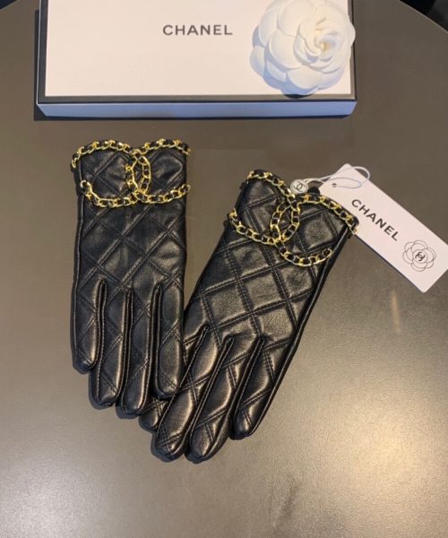 Chanel Gloves In Black