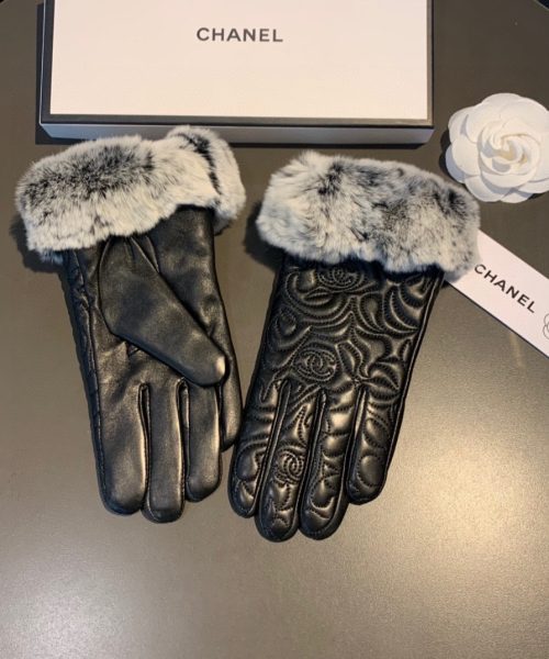 Chanel Gloves In Black