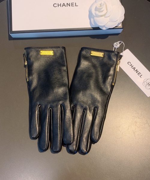 Chanel Gloves In Black