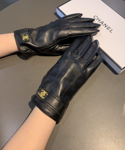 Chanel Gloves In Black