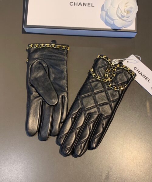 Chanel Gloves In Black