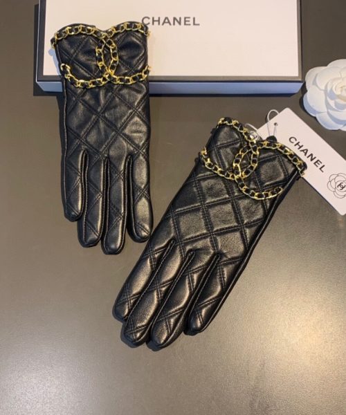 Chanel Gloves In Black