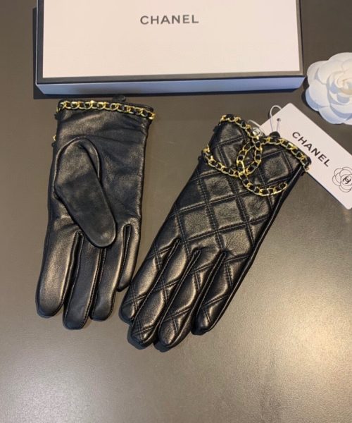 Chanel Gloves In Black