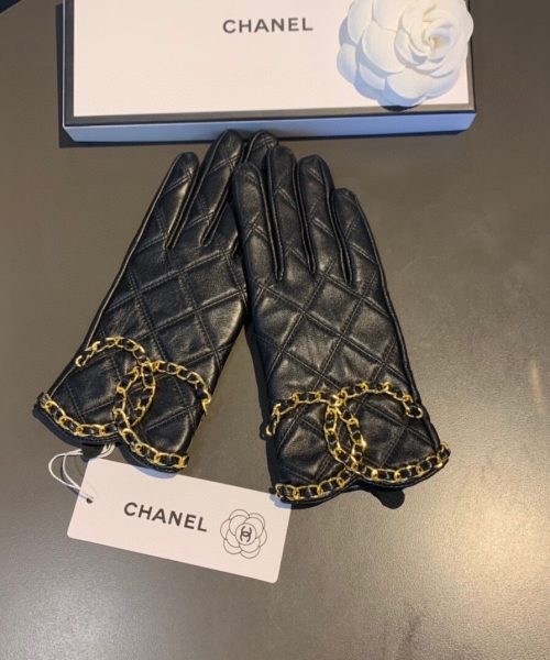 Chanel Gloves In Black