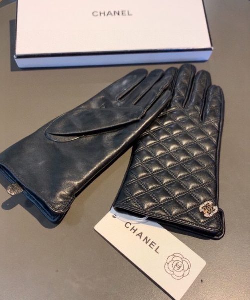 Chanel Gloves In Black
