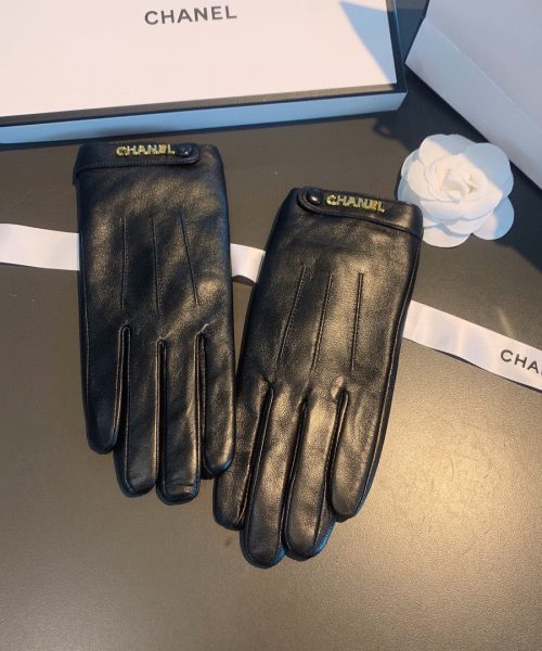 Chanel Gloves In Black