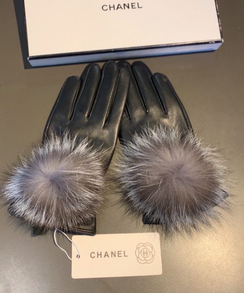 Chanel Gloves In Black