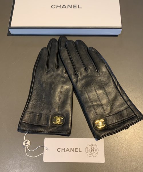 Chanel Gloves In Black