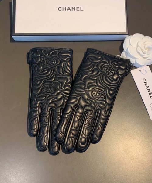 Chanel Gloves In Black