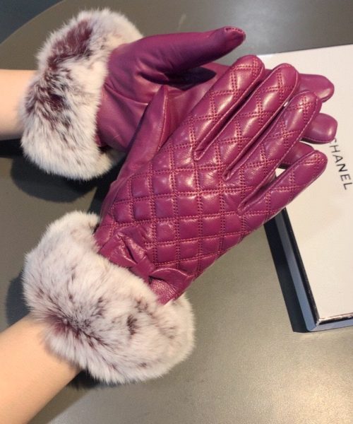 Chanel Gloves In Pink