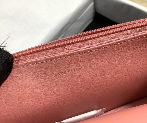 [REP 1:1] Chanel Hand-Held Oblique Cross Bag Pink For Women, Women's Bags 6.7in/19cm