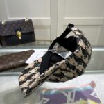 Chanel Hat Black/Beige