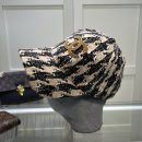 Chanel Hat Black/Beige