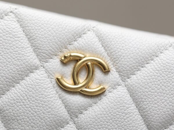[REP 1:1] Chanel HoBo Heart Adjustment Buckle White For Women 18cm / 7.1in