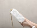 [REP 1:1] Chanel HoBo Heart Adjustment Buckle White For Women 18cm / 7.1in