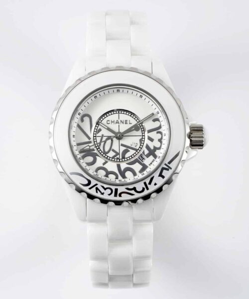 Chanel J12 Wanted De Chanel Watch, 33mm Silver Toned H5703