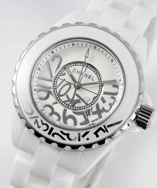 Chanel J12 Wanted De Chanel Watch, 33mm Silver Toned H5703