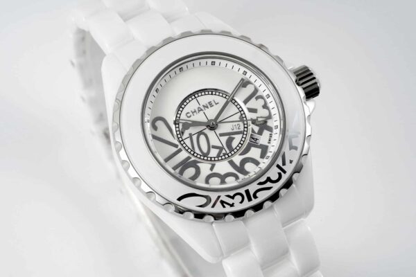Chanel J12 Wanted De Chanel Watch, 33mm Silver Toned H5703