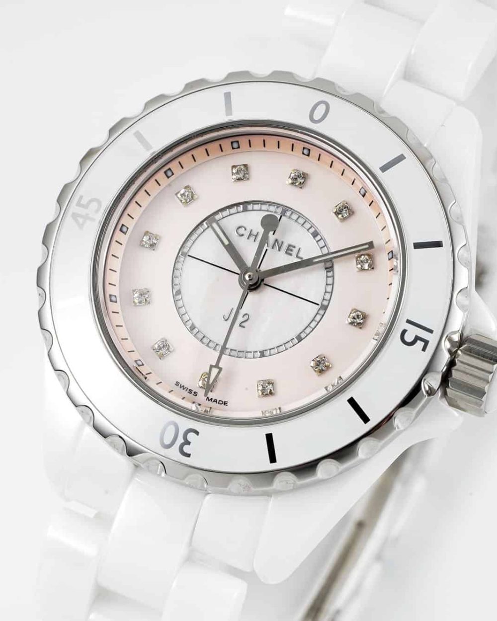 Chanel J12 Wanted De Chanel Watch, 33mm Silver Toned H5703